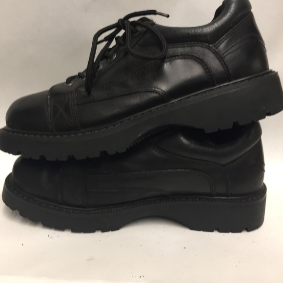 Bass Oxford Shoes Titanium SM01 Men's Black - Picture 3 of 8